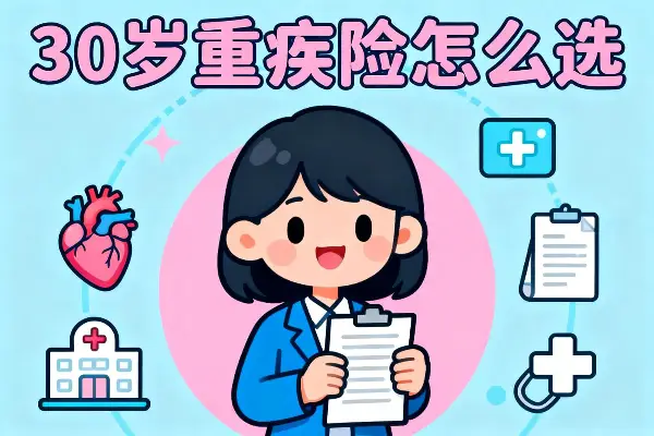 30岁，人生第一次买重疾险怎么选？避开这5个坑，每年省下30%冤枉钱！